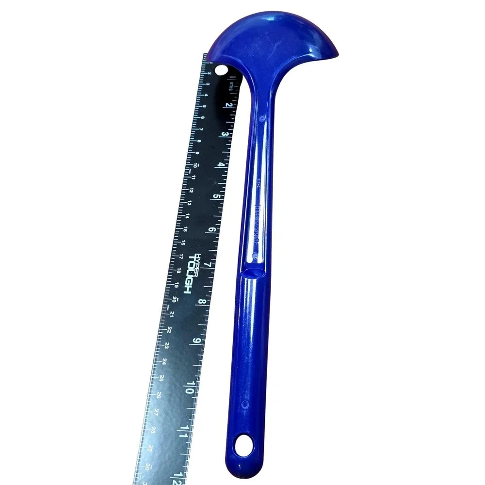 Tupperware Cobalt Blue‎ Soup Ladle 1616-2 Vintage Plastic Kitchen Utensil 11.5